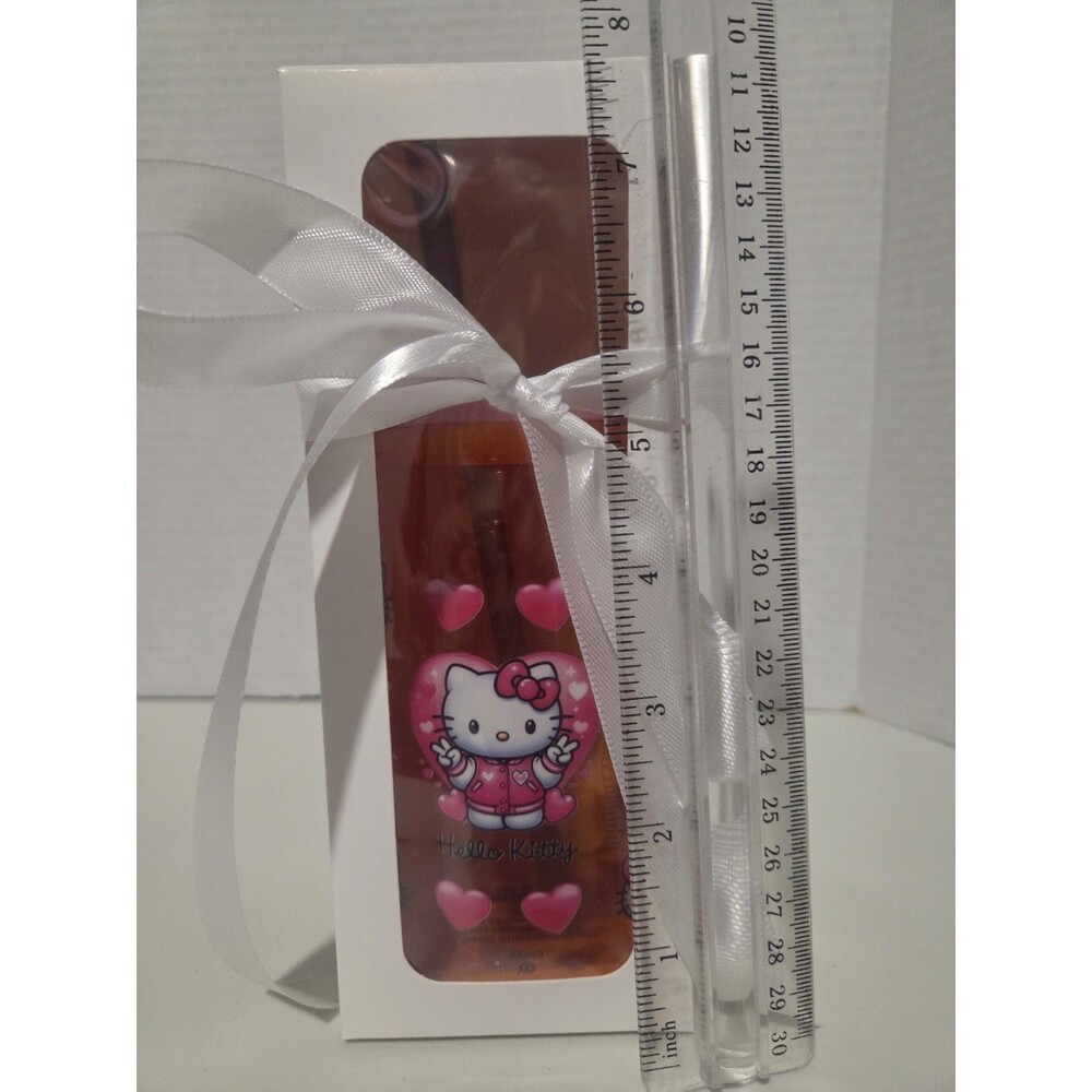 Cute Kitty Orange/Amber glass tumbler 17.7 oz